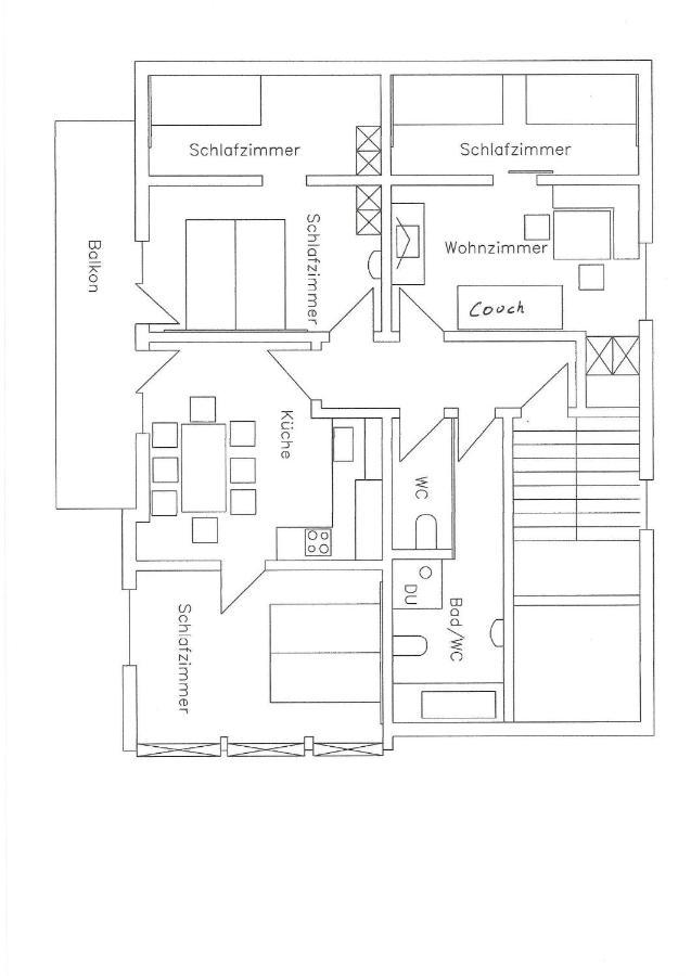 Haus Bahl Apartment Schruns ภายนอก รูปภาพ